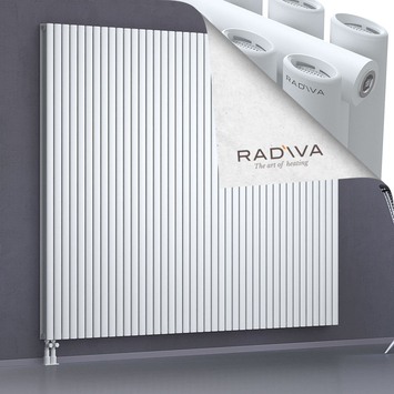 Tano Radiateur En Aluminium 1900x2370 Blanc Bas à gauche 50mm