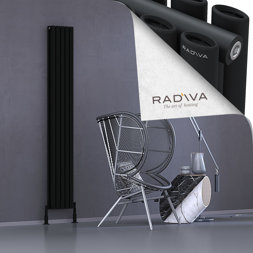 Tano Radiateur En Aluminium 1900x282 Noir - 1
