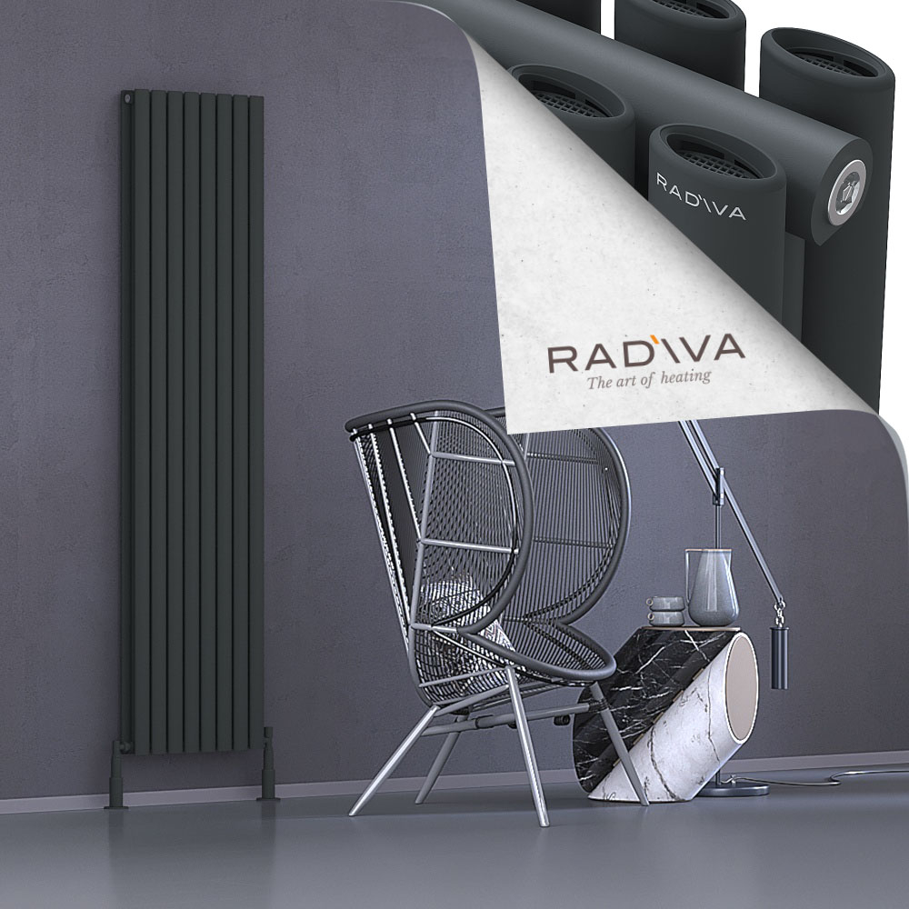 Tano Radiateur En Aluminium 1900x456 Anthracite Foncé - 1
