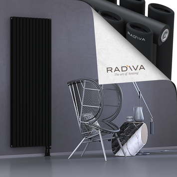 Tano Radiateur En Aluminium 1900x688 Noir Bas à droite 50mm
