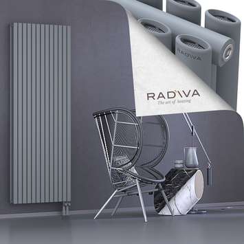 Tano Radiateur En Aluminium 1900x746 Gris Bas à droite 50mm