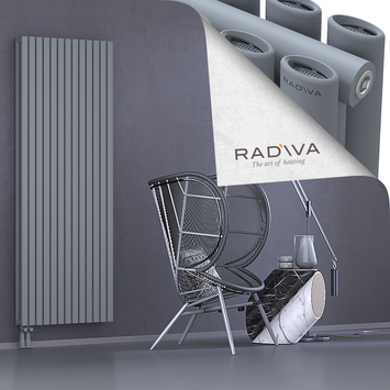 Tano Radiateur En Aluminium 1900x746 Gris Bas à gauche 50mm