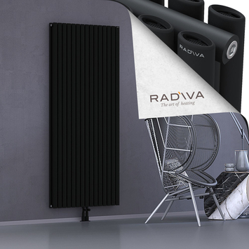 Tano Radiateur En Aluminium 1900x862 Noir Bas Milieu 50mm