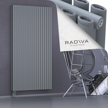 Tano Radiateur En Aluminium 2000x1152 Gris Bas à gauche 50mm