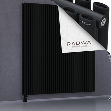Tano Radiateur En Aluminium 2000x2080 Noir Bas à gauche 50mm