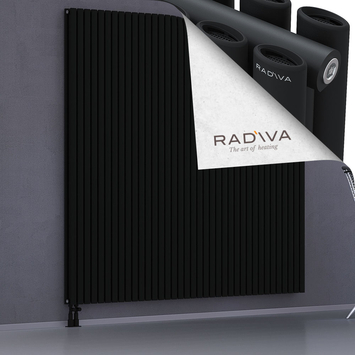 Tano Radiateur En Aluminium 2000x2138 Noir Bas à gauche 50mm