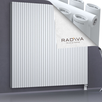 Tano Radiateur En Aluminium 2000x2370 Blanc Bas à droite 50mm