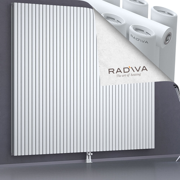 Tano Radiateur En Aluminium 2000x2486 Blanc Bas Milieu 50mm