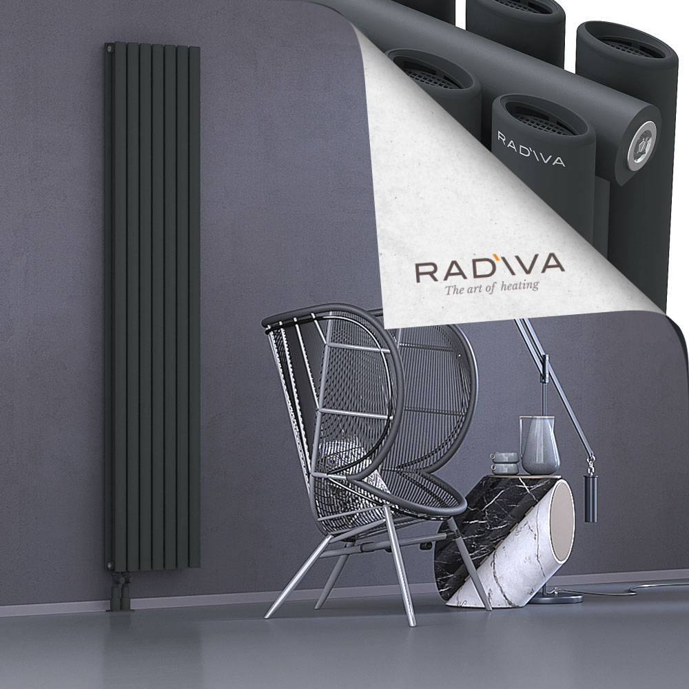 Tano Radiateur En Aluminium 2000x398 Anthracite Foncé - 4