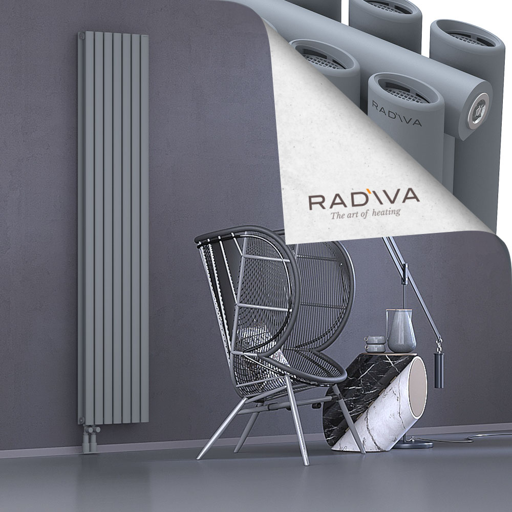 Tano Radiateur En Aluminium 2000x398 Gris - 4