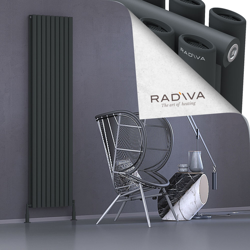 Tano Radiateur En Aluminium 2000x514 Anthracite Foncé 