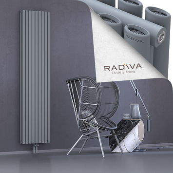 Tano Radiateur En Aluminium 2000x514 Gris Bas Milieu 50mm