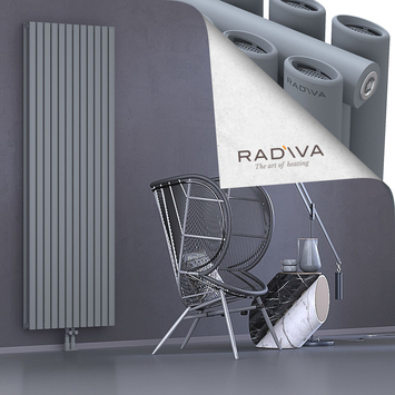 Tano Radiateur En Aluminium 2000x688 Gris Bas Milieu 50mm