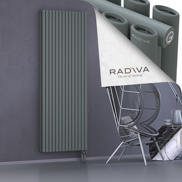 Tano Radiateur En Aluminium 2000x804 Anthracite Bas à droite 50mm
