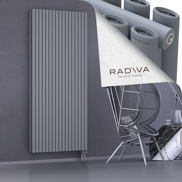 Tano Radiateur En Aluminium 2000x978 Gris Bas à droite 50mm