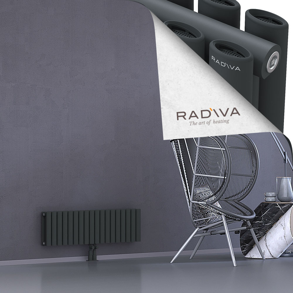 Tano Radiateur En Aluminium 300x1036 Anthracite Foncé - 2