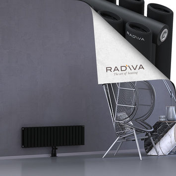 Tano Radiateur En Aluminium 300x1094 Noir Bas Milieu 50mm