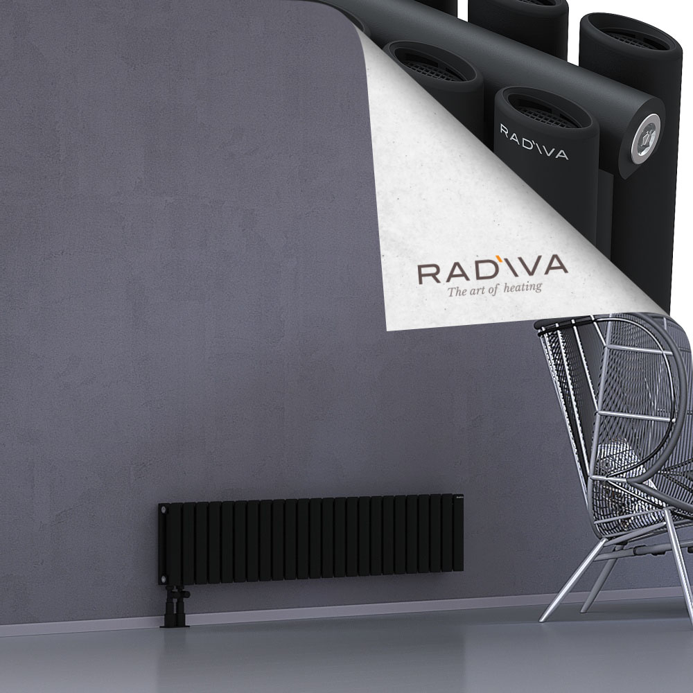 Tano Radiateur En Aluminium 300x1384 Noir - 4