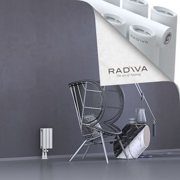 Tano Radiateur En Aluminium 300x166 Blanc Bas à gauche 50mm