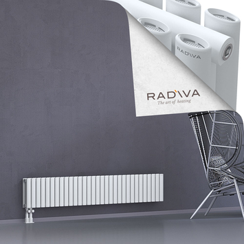 Tano Radiateur En Aluminium 300x1790 Blanc Bas à gauche 50mm