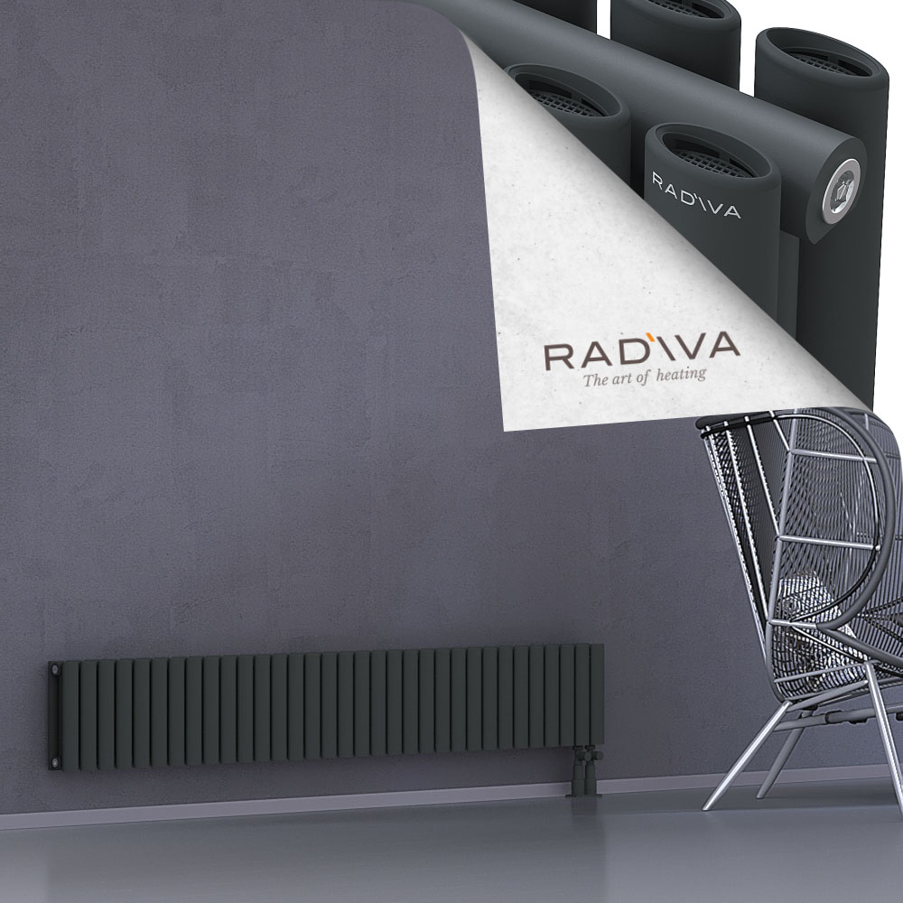 Tano Radiateur En Aluminium 300x1906 Anthracite Foncé - 3