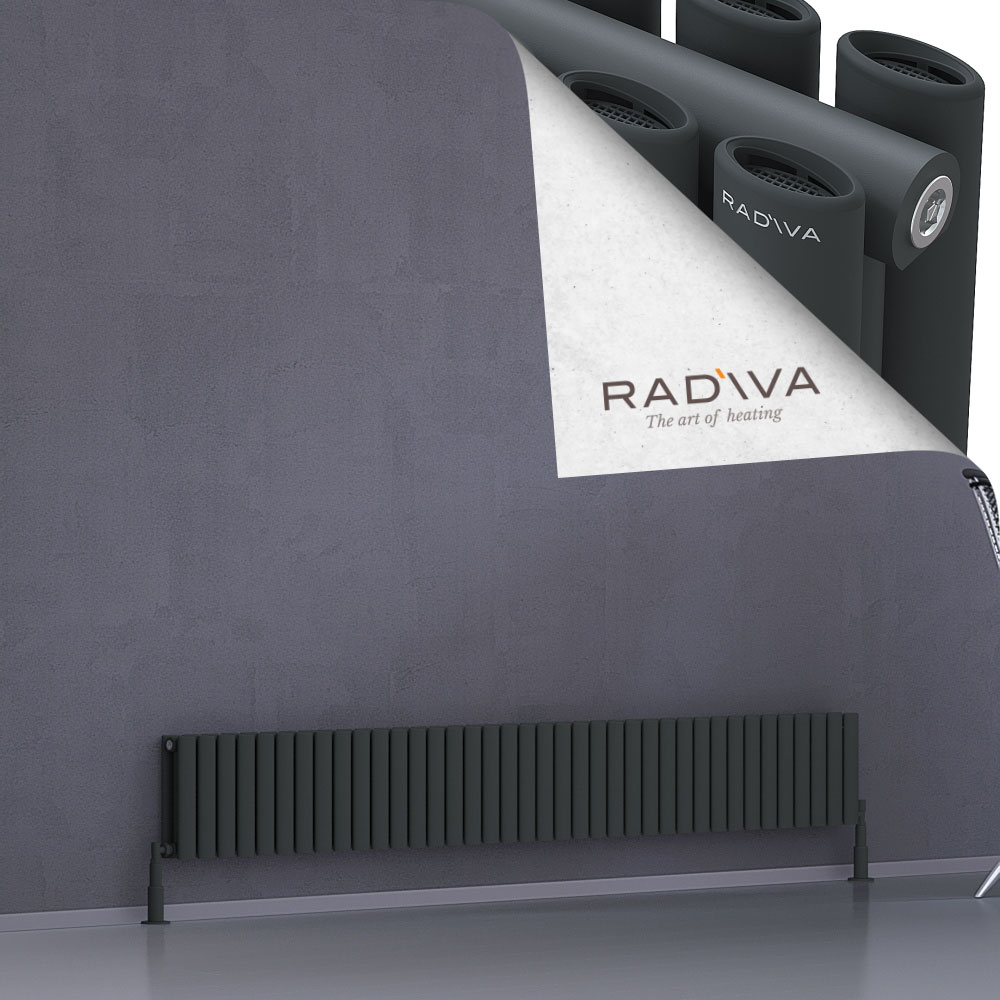 Tano Radiateur En Aluminium 300x2196 Anthracite Foncé - 1