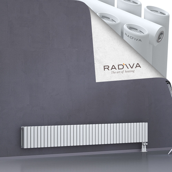 Tano Radiateur En Aluminium 300x2312 Blanc Bas à droite 50mm