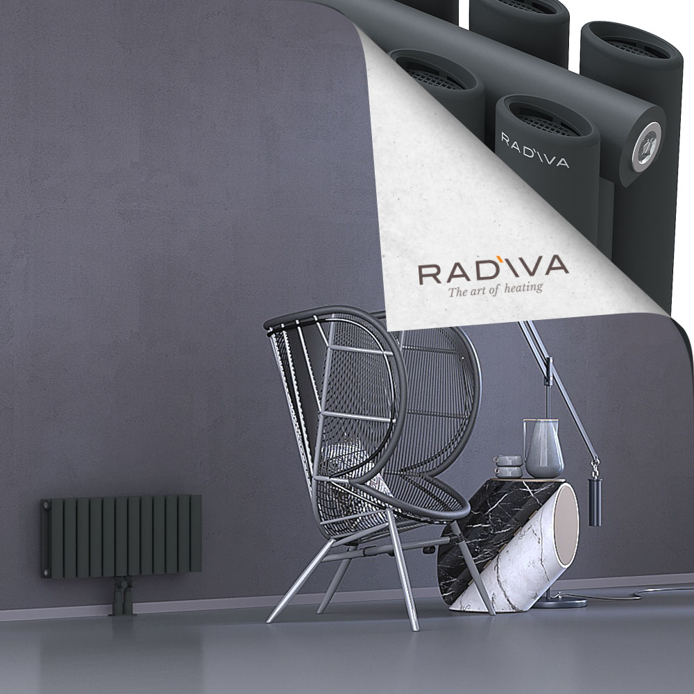 Tano Radiateur En Aluminium 300x688 Anthracite Foncé - 2