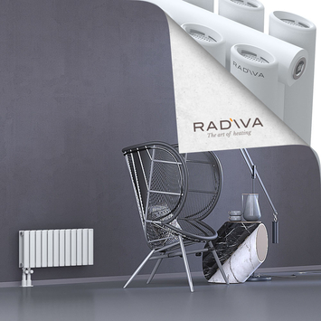 Tano Radiateur En Aluminium 300x688 Blanc Bas à gauche 50mm