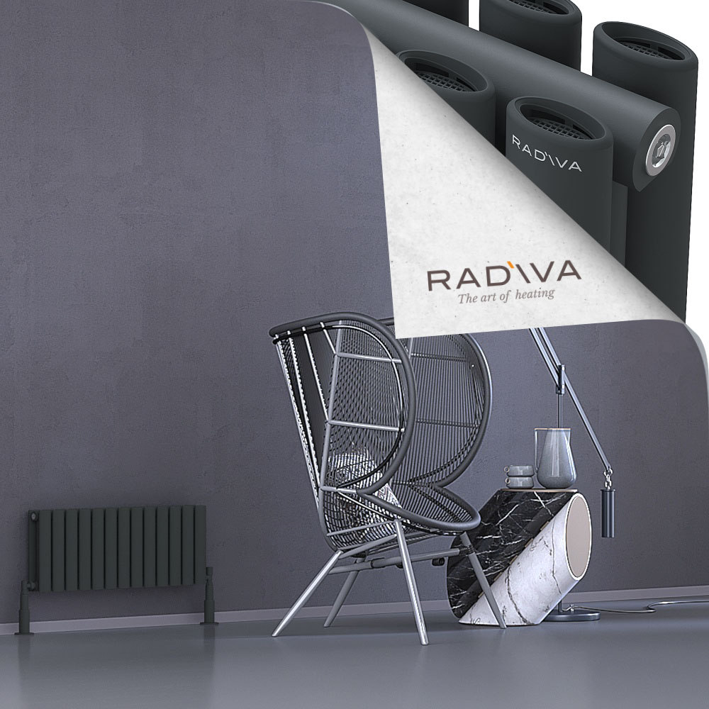 Tano Radiateur En Aluminium 300x746 Anthracite Foncé - 1