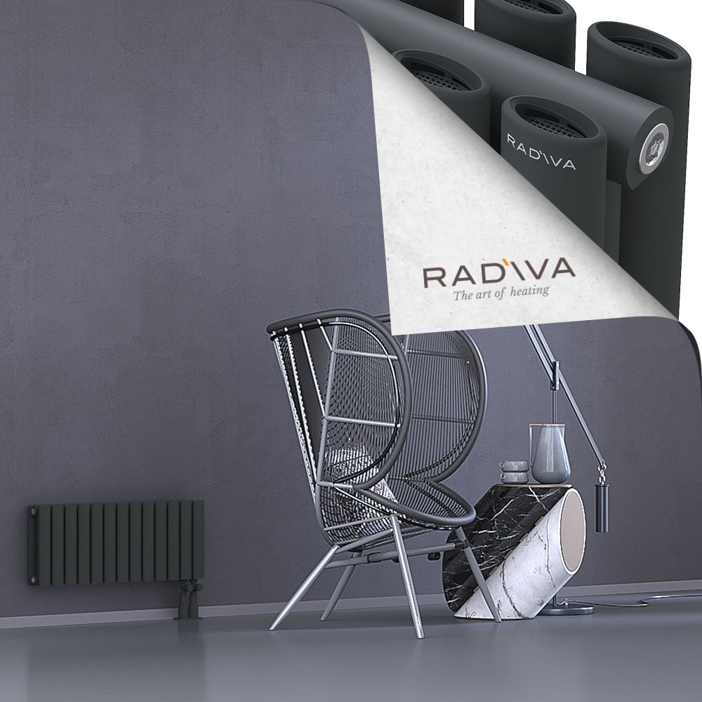 Tano Radiateur En Aluminium 300x746 Anthracite Foncé - 3