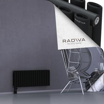 Tano Radiateur En Aluminium 400x1094 Noir Bas à gauche 50mm