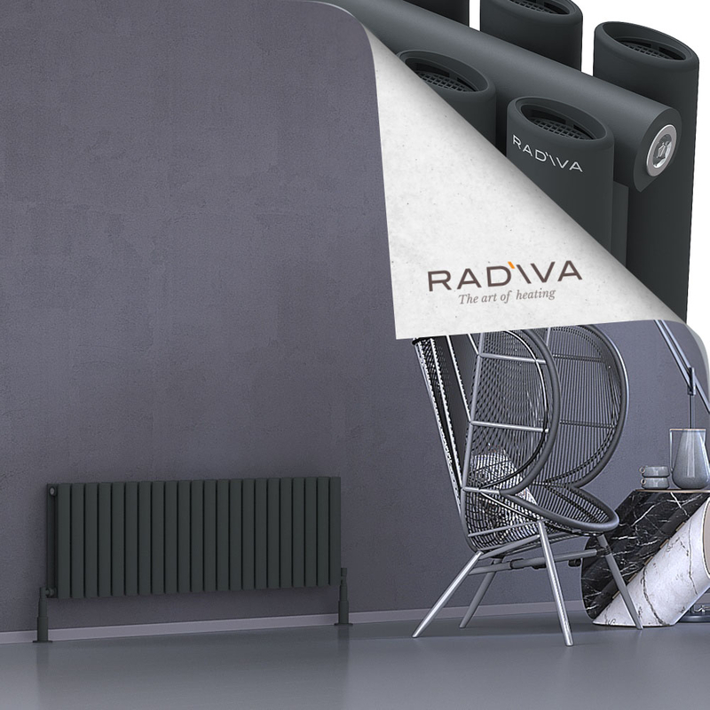 Tano Radiateur En Aluminium 400x1268 Anthracite Foncé 