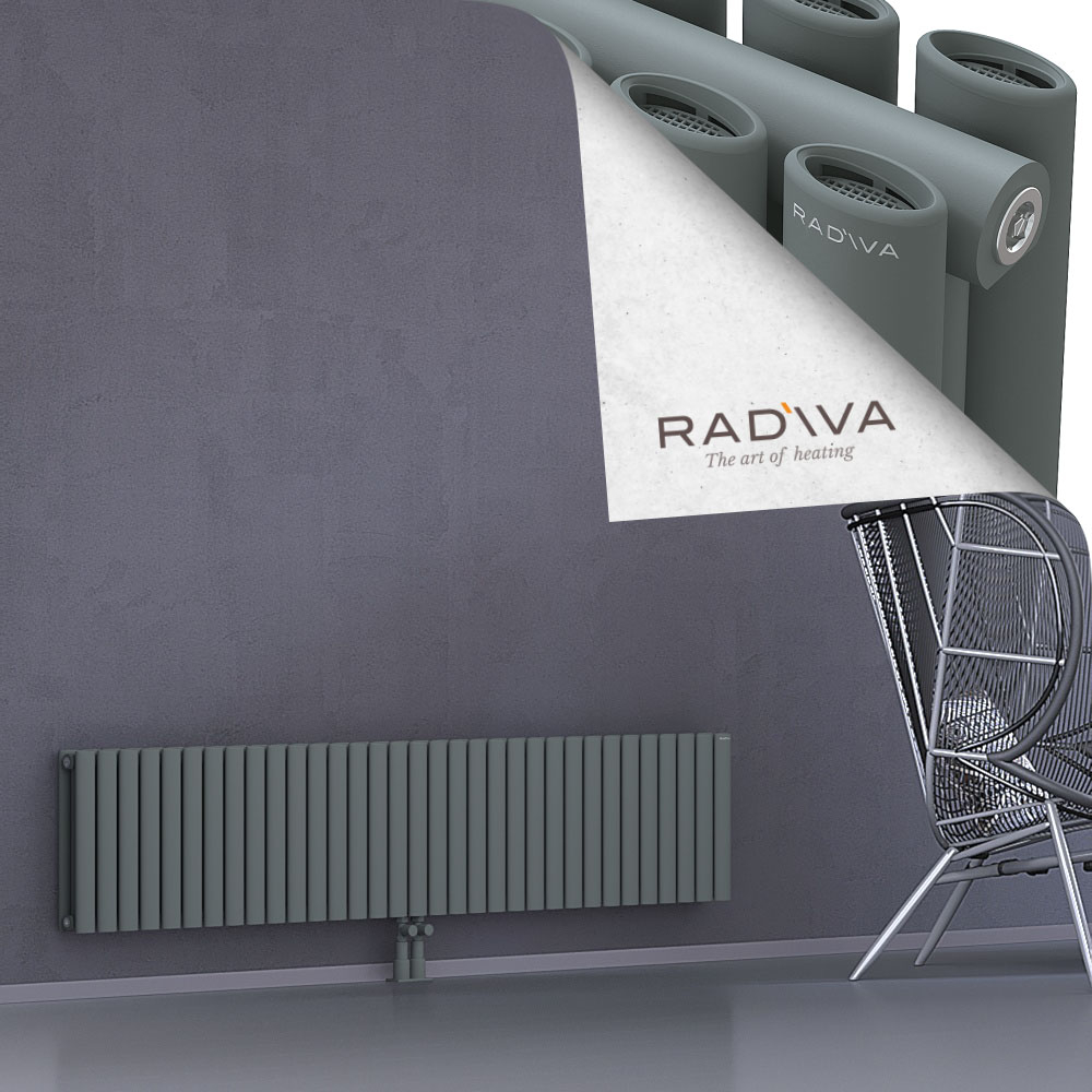 Tano Radiateur En Aluminium 400x1906 Anthracite - 2