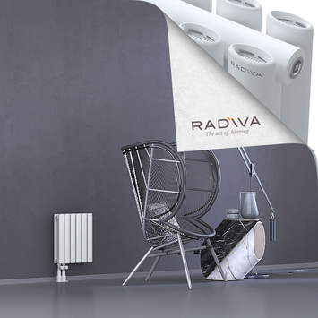 Tano Radiateur En Aluminium 400x340 Blanc Bas à gauche 50mm