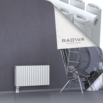 Tano Radiateur En Aluminium 500x1036 Blanc Bas à gauche 50mm