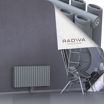 Tano Radiateur En Aluminium 500x1094 Gris Bas Milieu 50mm