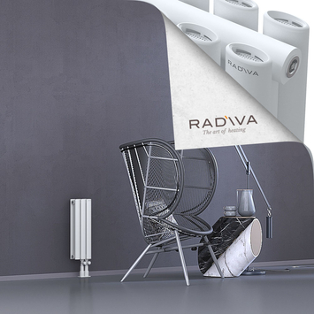 Tano Radiateur En Aluminium 500x166 Blanc Bas à droite 50mm