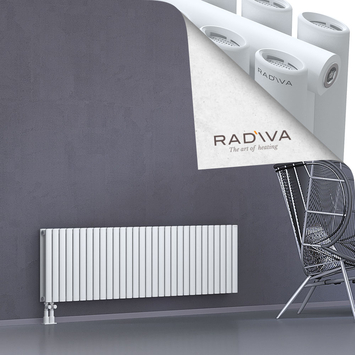 Tano Radiateur En Aluminium 500x1732 Blanc Bas à gauche 50mm