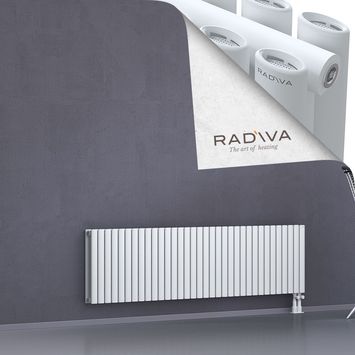 Tano Radiateur En Aluminium 500x1964 Blanc Bas à droite 50mm