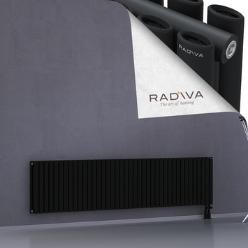Tano Radiateur En Aluminium 500x2312 Noir Bas à droite 50mm