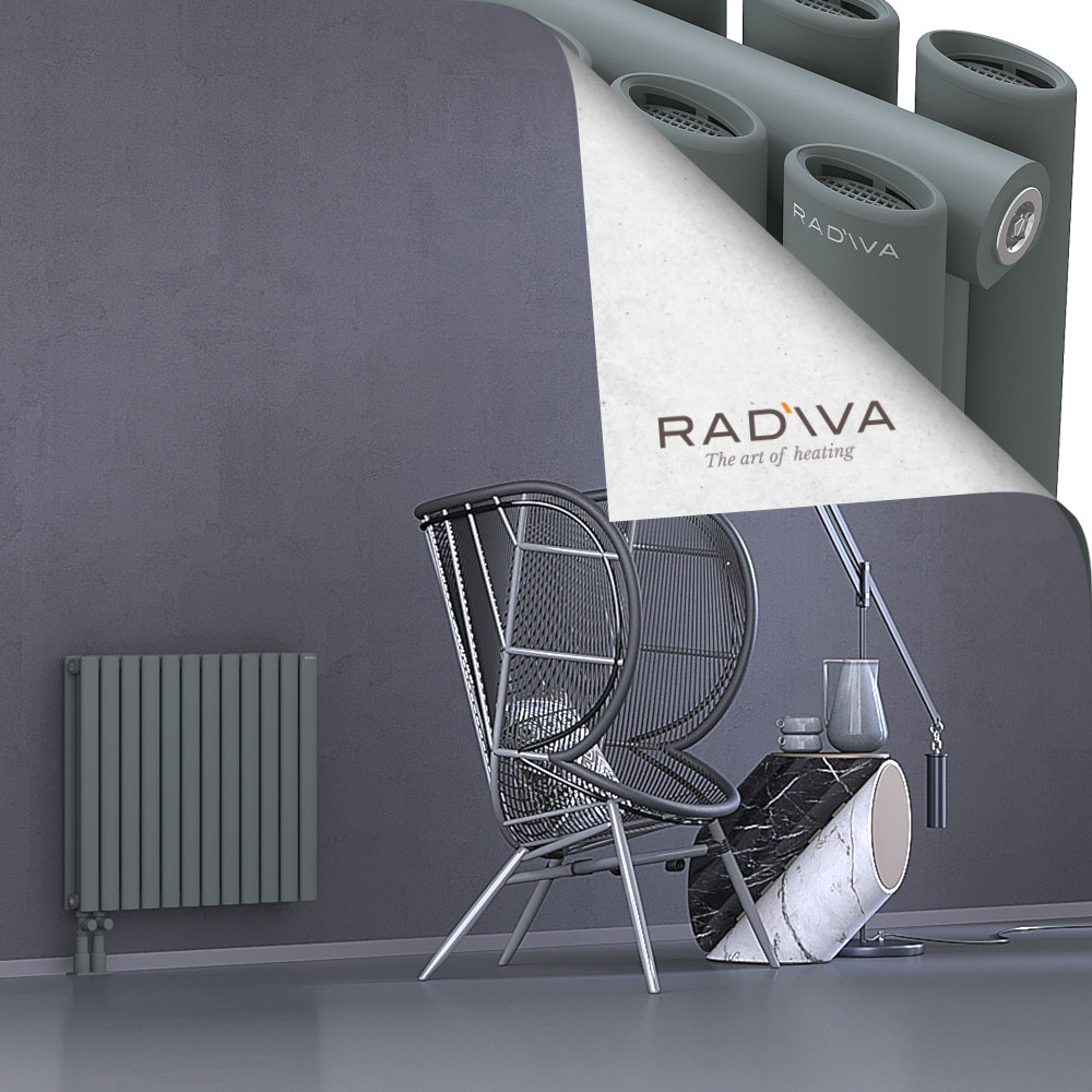 Tano Radiateur En Aluminium 600x688 Anthracite - 4