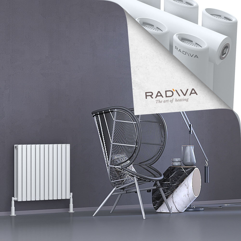 Tano Radiateur En Aluminium 600x688 Blanc - 1