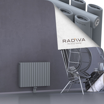 Tano Radiateur En Aluminium 600x920 Gris Bas Milieu 50mm