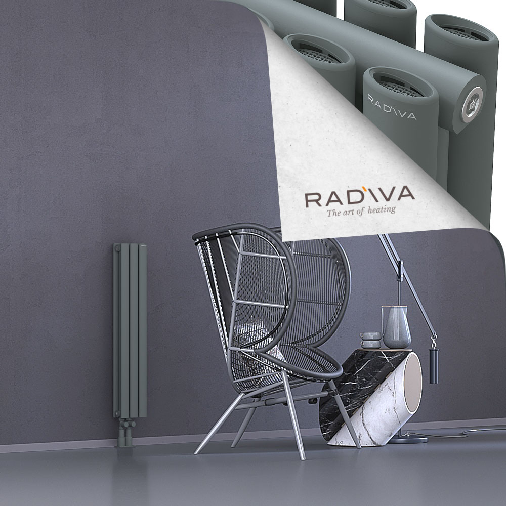 Tano Radiateur En Aluminium 900x166 Anthracite - 4