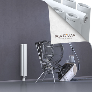 Tano Radiateur En Aluminium 900x166 Blanc Bas Milieu 50mm