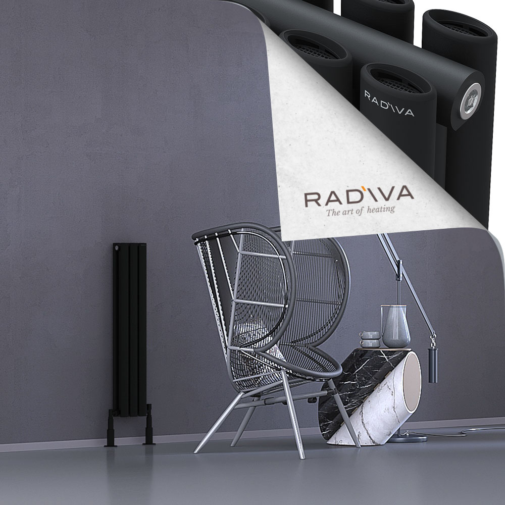 Tano Radiateur En Aluminium 900x166 Noir - 1