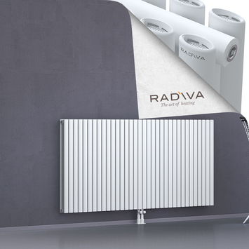Tano Radiateur En Aluminium 900x1964 Blanc Bas Milieu 50mm