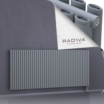 Tano Radiateur En Aluminium 900x2428 Gris Bas à droite 50mm