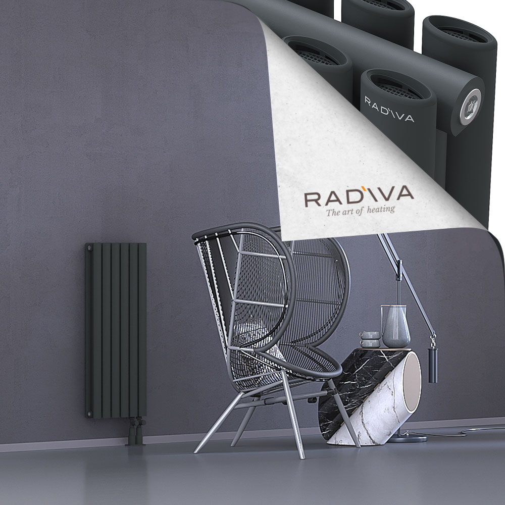 Tano Radiateur En Aluminium 900x340 Anthracite Foncé - 3